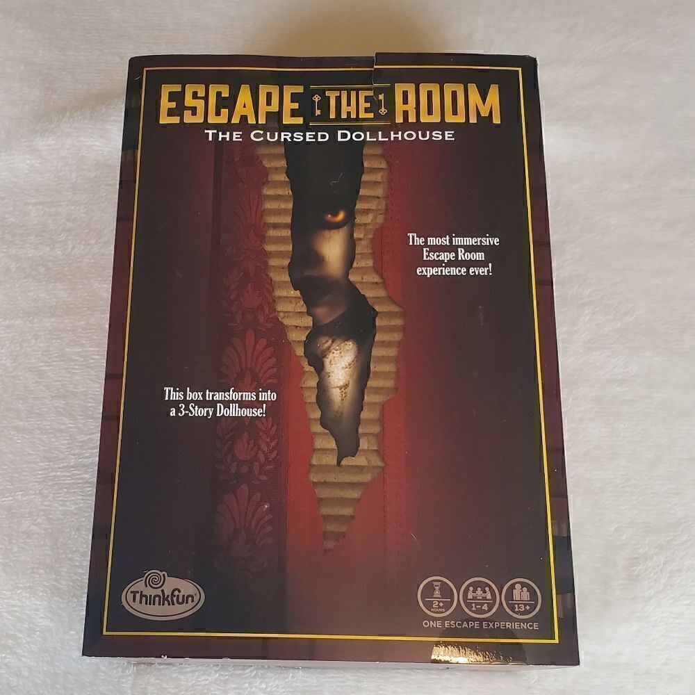 Escape The Room Board Game- The Cursed Dollhouse by ThinkFun